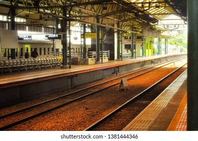 View Of Gambir Railway Station Nearby Jakarta 12/04/2019