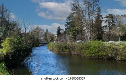 A View Of Gave De Pau, France