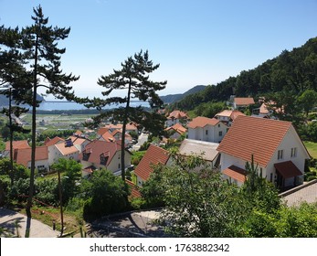 View Of German Village In Namhae-gun, Korea