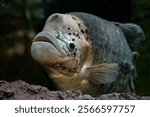 View of Giant Gourami at the Toronto Zoo.