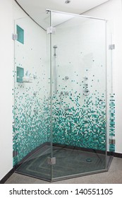 View Of Glass Shower Room