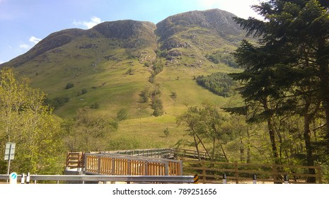 View From Glen Nevis Youth Hostel, Scotland, UK