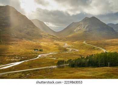 View Of The Glencoe Valley