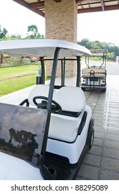 View Of Golf Cart At Club House