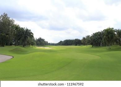 View Of Golf Course From Tee Box