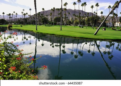 View Of Golf Resort In Palm Springs California