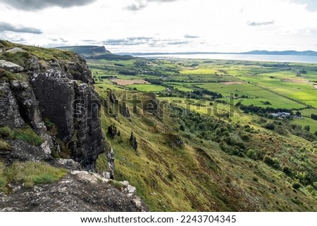 The view from Gortmore viewpoint, Northern Ireland