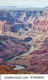 View Of The Grand Canyon From The South Rim