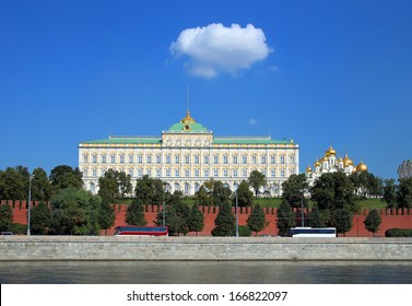 View Of The Grand Kremlin Palace. Moscow Kremlin