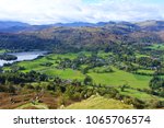 A view of Grasmere from the Alcock Tarn in the Lake District of England