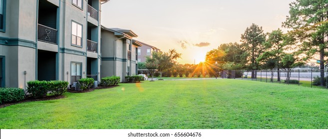 Garden Style Apartments Stock Photos Images Photography