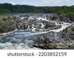 View of the Great Falls of the Potomac in McLean, Virginia