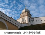 View of the Grodno Old Castle (Grodno Upper Castle) on a sunny day, Grodno, Belarus