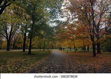 View Of Ground Of Rideau Hall At Sussex Drive Of Ottawa City In Ontario, Canada