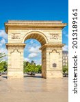 View at the Guillaume Gate in Dijon  - France