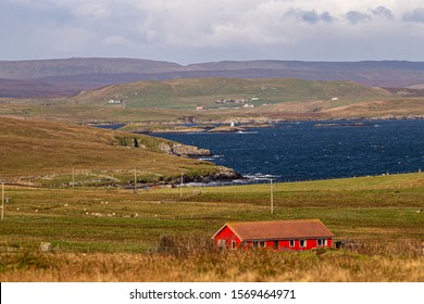 A View Of Gulberwick Voe On The Shetland Mainland