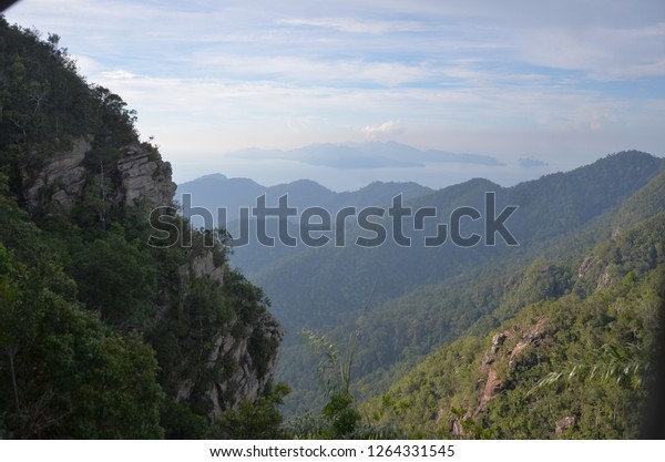 View Gunung Mat Cincang Langkawi Kedah Stock Photo Edit Now