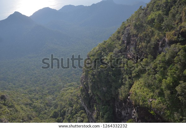 View Gunung Mat Cincang Langkawi Kedah Stock Photo Edit Now