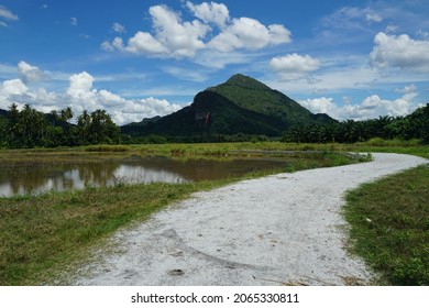 View Of Gunung Pulai Or Pulai Mount, Located At Baling, Kedah, Malaysia