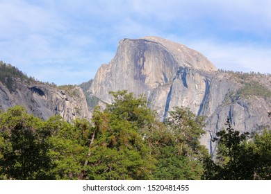 View of Half Dome from one of the viewpoint in Yosemite National Park, California, USA
