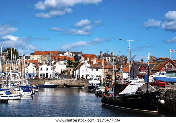 View Harbour Anstruther Village Fife Stock Photo (Edit Now) 1173477934