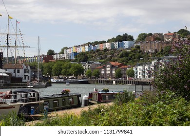 View from the harbourside in Bristol