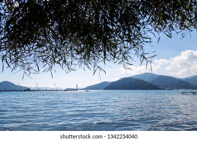 View From Hayitbuku Bay Near Mesudiye,Datca.Datça Is A Port Town In Southwestern Turkey. It's Situated On The Narrow Datça Peninsula On The Aegean Sea.