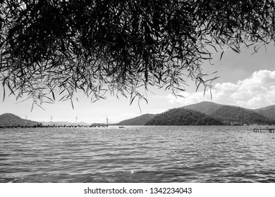 View From Hayitbuku Bay Near Mesudiye,Datca.Datça Is A Port Town In Southwestern Turkey. It's Situated On The Narrow Datça Peninsula On The Aegean Sea.