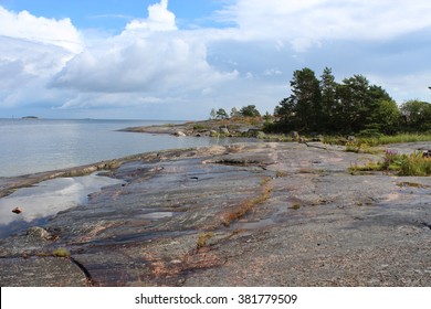 A view from Helsinki archipelago, Finland.