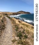 View from the Heysen Trail at King’s Beach near Victor Harbour, South Australia