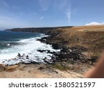 View from the Heysen Trail at King’s Beach near Victor Harbour, South Australia