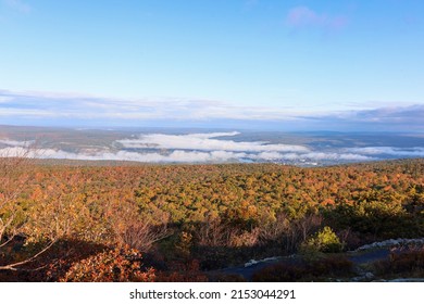 The View Of High Point State Park, NJ, Sussex County, Crisp Fall Morning 