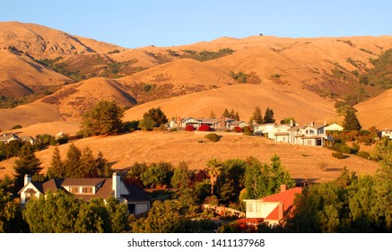 View Of Hills In Fremont, California