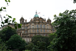 View Of The Historic Building, Museum Of The Mound, Edinburgh, Scotland 