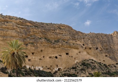 View of the historic troglodyte Cuevas del Calguerin caves in Cuevas del Almanzora - Powered by Shutterstock