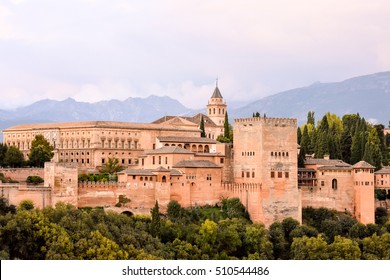View of the Historical City Granada Andalucia Spain