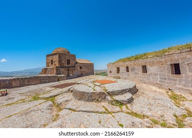 View Of The Historical High Church In Güzelyurt District Of Aksaray Province From Various Angles.