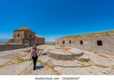 View Of The Historical High Church In Güzelyurt District Of Aksaray Province From Various Angles.