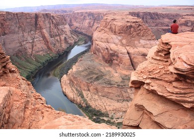 View Of The Horseshoe Of The Great Canyon