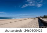 a view of Hossegor beach, Nouvelle Aquitaine, France