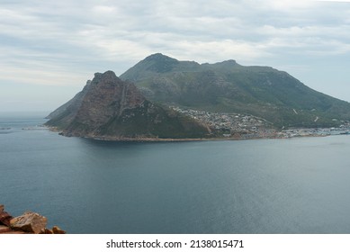 View Of Hout Bay In The Western Cape Province Of South Africa.