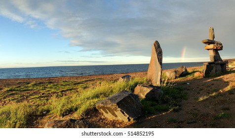 View Of Hudson Bay From Churchill, Manitoba