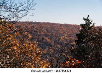 View Of The Hudson Valley During The Fall, From A Mountaintop In Cold Spring, NY