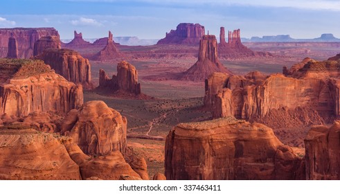 View from Hunts Mesa, Monument Valley, Arizona
