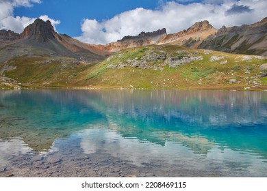 A View Of Ice Lake Toward Pilot Knob, Colorado