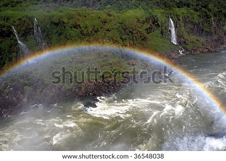 Similar – Foto Bild Regenbogen am Iguassu