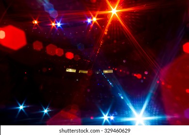 View Illuminated Empty Concert Stage Dark Stock Photo Shutterstock