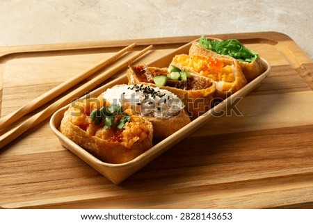 A view of an inari sampler plate.