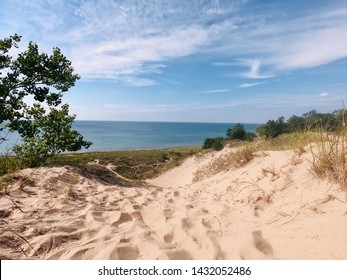 The View Of Indiana Dunes State Park.