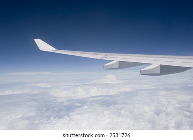 View from Inside an Airplane